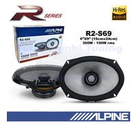 Alpine R2 S69 Coppia Coassiali 2 vie 6" x 9" Serie R Altoparlanti Casse Auto