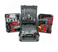 SET CASSETTA ATTREZZI TROLLEY VALIGIA KIT UTENSILI COMPRESI 187 PEZZI