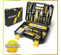 ✅Set Cassetta di Attrezzi Completa da 158PZ Attrezzi Utensili Lavoro + Valigetta