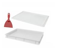 Set cassetta impasto professionale Genus Dei cm 60x40x7 3 pz