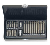 SET CASSETTA METALLICA 21 PEZZI INSERTI RIBE carrozzeria officina FERMEC 5735