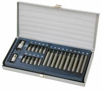 SET CASSETTA METALLICA 22 PEZZI INSERTI carrozzeria officina FERMEC 2714