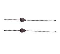 Set catena di estrazione, ventilatore da soffitto in da 2 pezzi, esteso ciondolo a catena di estrazione, ventilatore , illuminazione e ventilatore a sfera con perline