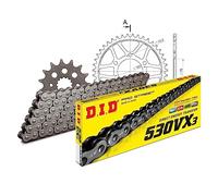 Set catena DID acciaio 530VX3 / 110 infinito per Suzuki RF 900 ccm anno di costruzione 1994-1997