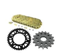 Set catena pignone anteriore posteriore 530 for motocicletta adatto for FZS1000 Faz 01-05 FZ1 01-15 YZF R1 98-08 XJR1300 04-17 MT-01 05-11(16T 44T)