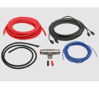 Set cavi amplificatore Wiring AMP da 10 mm2 ROSSO e NERO con consenso e fusibile