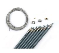 Set cavi BGM, Silk Liner per Lambretta LI, LIS, SX, TV (serie 2-3)