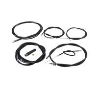 Set cavi Bowden RMS, nero, 8 pezzi per Lambretta Dl