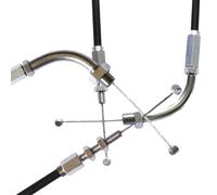 Cavo Del Gas Set Aperto+Chiusura per Kawasaki Z 400 J Z 500 B/D Gp
