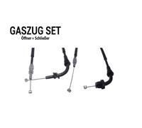 Cavo Del Gas Set Aperto+Chiusura per Suzuki GSF 600 U Bandit 2000-2004