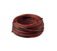Set Cavo HELLA FLY 50 m 1,5 mm² Nero/Rosso Per SPIERINGS