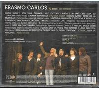 SET CD + DVD CARLOS ERASMO 50 ANOS DE ESTRADA NUOVO SIGILLATO Ao Vivo