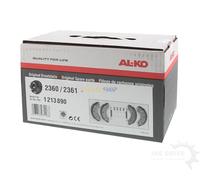 SET CEPPI ALKO FRENO 2360 - 2361 KIT GANASCE ASSALE ORIGINALE COMPLETO DI MOLLE
