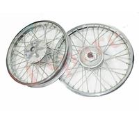 Set Cerchioni Ruota + Mozzo Freno A Disco Per Royal Enfield Thunderbird Classic