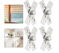 Set cerniere a perno in acciaio inox per una facile installazione su varie porte