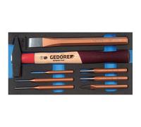 Set Ceselli 310 MM Schiuma 8-teilig GEDORE Professionale Strumento Expertise