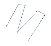 Set Cestino Bici Grande Audace 2PCS Supporto Staffa Acciaio per 20 Biciclette 26