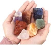 Set Chakra Pietre Grezze 5cm minerali