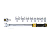 Set Chiave Dinamometrica 40-200Nm 9 Chiavi Aperte CrV Proxxon mc 200-multi