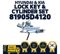 Set chiave e cilindro serratura ORIGINALE OEM Hyundai Kia 81905D4120