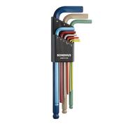 Set chiavi a brugola lunghe 1,5-10 con sfera Altro 69499