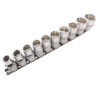 Set Chiavi a Bussola 1/2 Pollice 12 Bussole 10-24mm in Acciaio