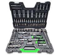 Set Chiavi a Bussola 108 Pezzi JBM 54048 CROME VANADIUM Con Cricchetto e Torx
