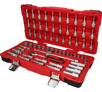 Set chiavi a bussola 3/8″ 66 pezzi avvitatore e cricchetto