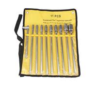 SET CHIAVI A BUSSOLA A T CON IMPUGNATURA EXTRA LUNGA 8 9 10 11 12 13 14 17 19 mm