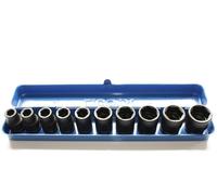 Set Chiavi a Bussola ad Impulsi 1/2' 10-24mm con Cassetta