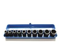 Set Chiavi a Bussola ad Impulsi 1/2' 10-24mm con Cassetta