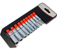 Set Chiavi a Bussola Attacco 1/4" Esagonali 10 Pezzi Misure da 5mm - 14mm
