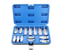 Set chiavi a bussola linea carburante iniettore diesel 1022 mm 14 pezzi cromo va