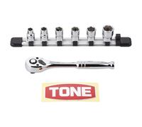 Set chiavi a bussola NEW TONE SHCH3080 9,5 mm 7 pezzi Made in Japan