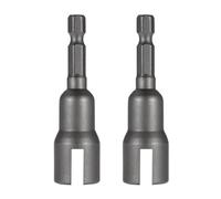 Set chiavi a bussola per trapano con dado alette Adattatore a farfalla con gambo esagonale da 1/4" 65 mm per dado alette elettrico che guida chiave a bussola per cacciavite elettrico