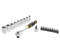 Stanley Set Chiavi A Bussola 1 2" 21 Pezzi Nero Fmmt82681-0