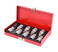 SET CHIAVI A BUSSOLA TORX 9PZ 1/2" T20-25-27-30-40-45-50-55-60 T20-T60 BOX