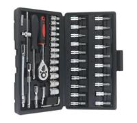 Set Chiavi a Cricchetto Completo 46 Pz Kit Strumenti Riparazione Auto Prese Da 1/4 Pollici Strumento Riparazione Chiave Dinamometrica A Cricchetto Combo Riparazione Strumento Meccanico