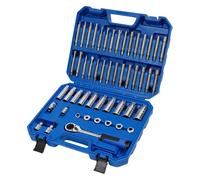 Set Chiavi a Cricchetto Completo 50PCS Ammortizzatore Set Strumenti Auto Ammortizzatore Dado Spline Chiave Adattatore Smontaggio Strumento Rimozione Per La Casa Di Riparazione Auto