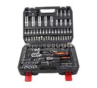 Set Chiavi a Cricchetto Completo Kit Prese Per Riparazione Auto Da 108 Pezzi Set Utensili Manuali Chiavi A Bussola Combinate Cassetta Degli Attrezzi Kit Auto Professionale E La Casa Fai Da Te