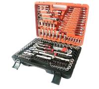 Set Chiavi a Cricchetto Completo Set Di Strumenti Di Riparazione Automatica Per Chiavi Combinate A Bussola Da 150 Pezzi Set Di Strumenti A Cricchetto E Kit Per Auto Utensili Manuali