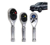 Set Chiavi A Cricchetto Mini - Utensile Meccanico In Acciaio Al Cromo Vanadio Reversibile A 72 Denti,Set di Cricchetti per la Guida,per Riparazioni Idrauliche Domestiche e per l'Assemblaggio di Compon