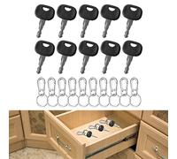 Set chiavi accensione compatibili con per trattori include 10 pezzi e portachiav