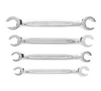Set chiavi ad anello semiaperte, curve, 4 pezzi HT1W730