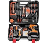 SET CHIAVI ATTREZZI CON TRAPANO AVVITATORE 12V KIT BATTERIA VALIGIA COMPLETA BV