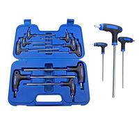 Set Chiavi Bergen 9 Pezzi Torx con Manico a T Lungo in Cromo Vanadio - BER1531