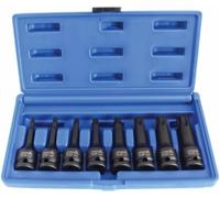 Set chiavi bicchiere 1/2" punta torx impatto 8 pezzi