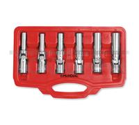 SET CHIAVI BUSSOLA LUNGHE 3/8" CANDELETTE SNODATE 8-16mm 6pz MUNDIAL