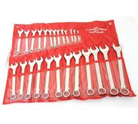 SET CHIAVI COMBINATE 25PZ 6-32MM FISSE E STELLA CROMO VANADIO FINITURA LUCIDA