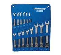 Set chiavi combinate a cricchetto e testa flessibile 8-24 mm 14 pezzi SILVERLINE
